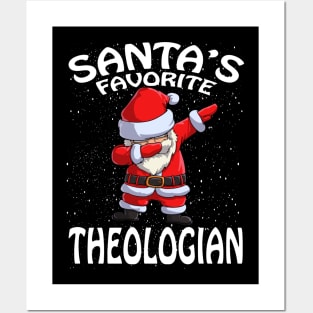 Santas Favorite Theologian Christmas Posters and Art